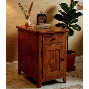 P2508-32 : Tủ Góc , Tủ Trang Trí - Màu Nâu Gỗ Óc Chó